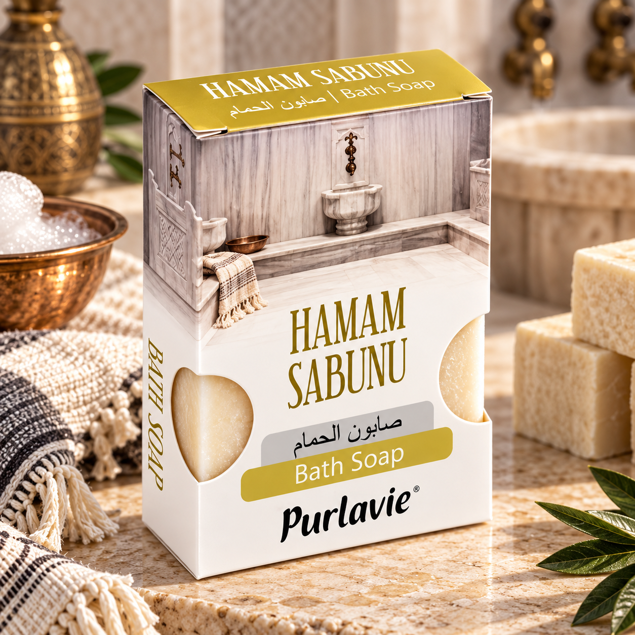 Hamam temalı sabun